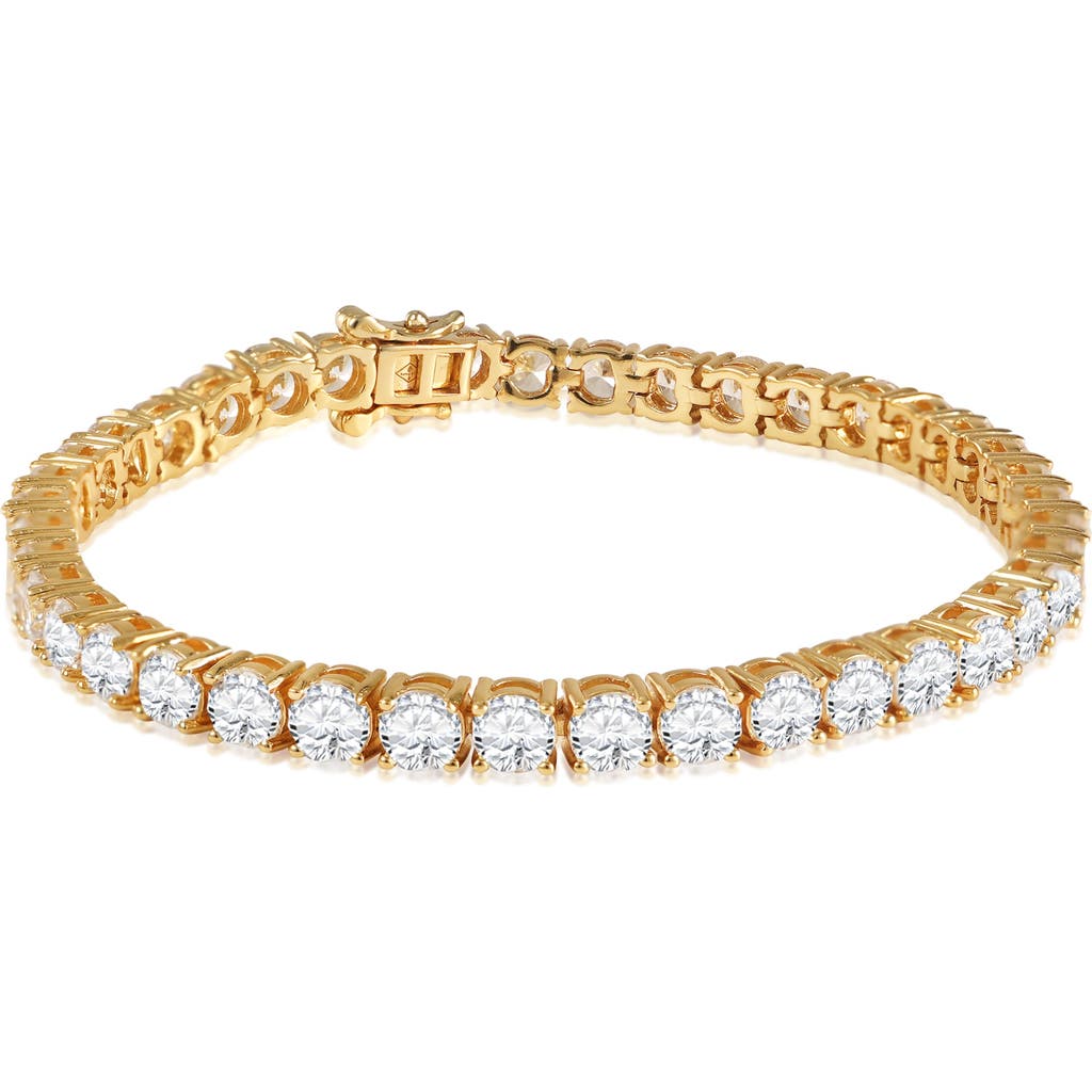 Rc Retro Chic Roman Dusk Tennis Bracelet In Gold