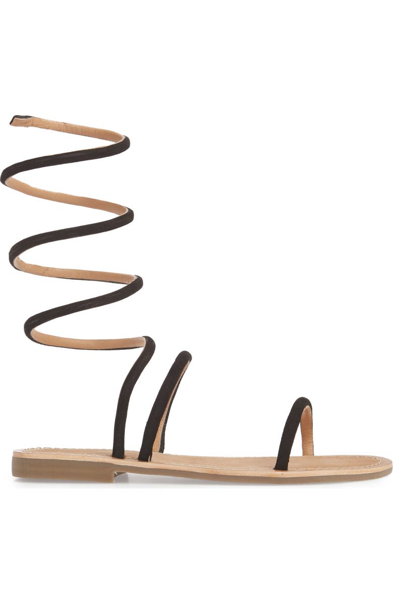 Free People Havana Wraparound Gladiator Sandal, Alternate, color,