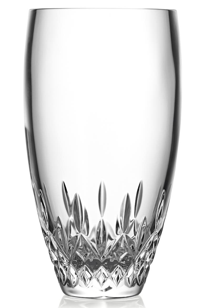 Lismore Essence Leaded Crystal Vase, Alternate, color, NO COLOR