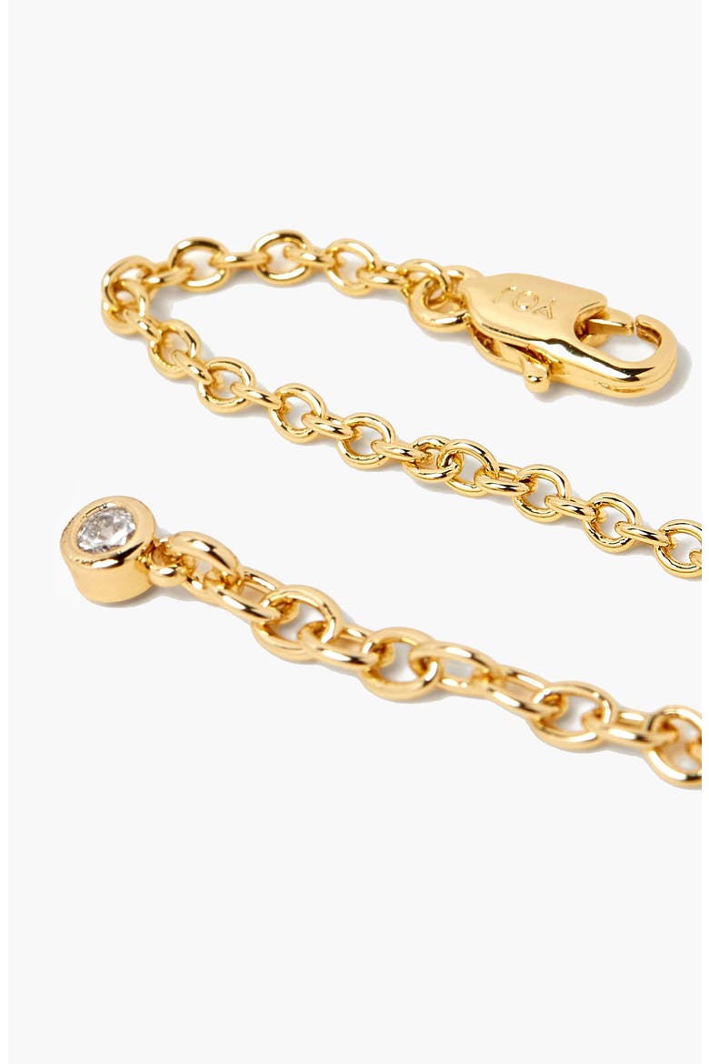 Stan Celestial Crystal Bracelet in Gold, Alternate, color, Gold