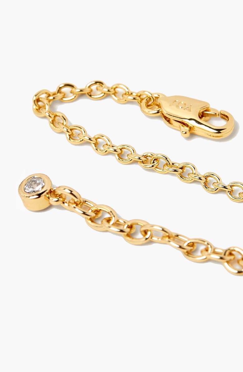 YOJ Stan Celestial Crystal Bracelet in Gold, Alternate, color, Gold