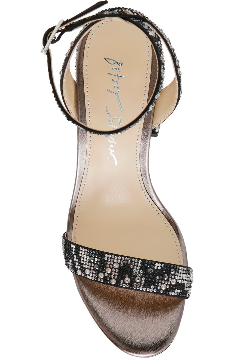 Betsey Johnson Jet Ankle Strap Sandal, Alternate, color,