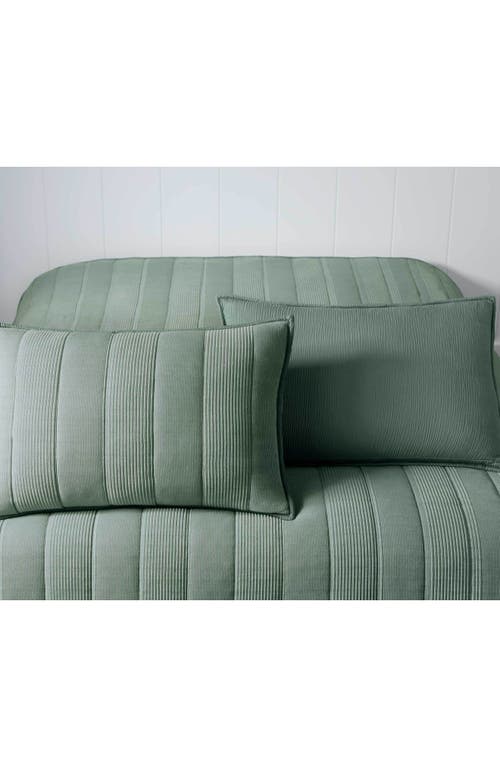 Martex Expression Teton Quilt Set In Green