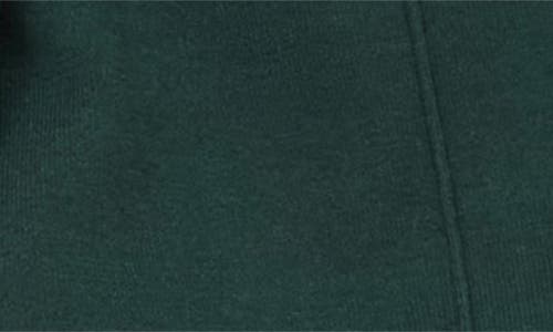 August Sky Long Sleeve Turtleneck Sweater Minidress In Green