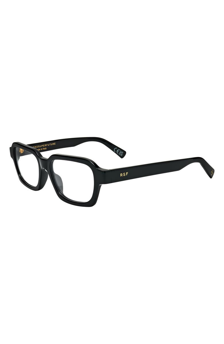 SUPER by RETROSUPERFUTURE<sup>®</sup> 53mm Square Reading Glasses, Alternate, color, Black
