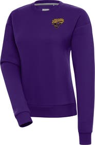 ANTIGUA Women's Antigua Purple Minnesota State University, Mankato Victory Pullover Sweatshirt