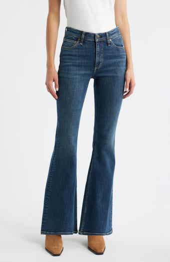 rag & bone Flexi Dahlia Mid Rise Flare Jeans