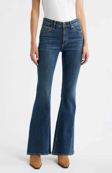 rag & bone Flexi Dahlia Mid Rise Flare Jeans