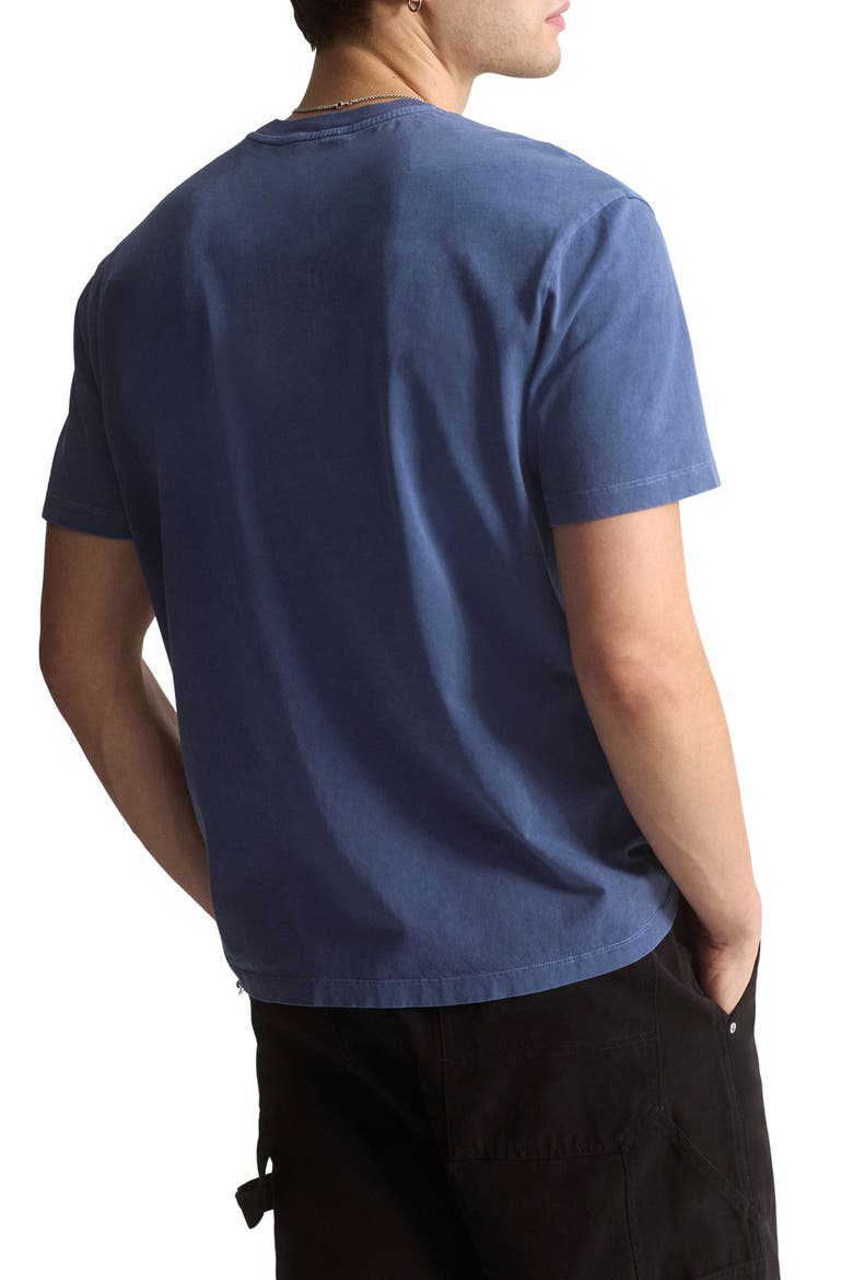 Medieval Cotton Graphic T-Shirt, Alternate, color, MEDIEVAL BLUE