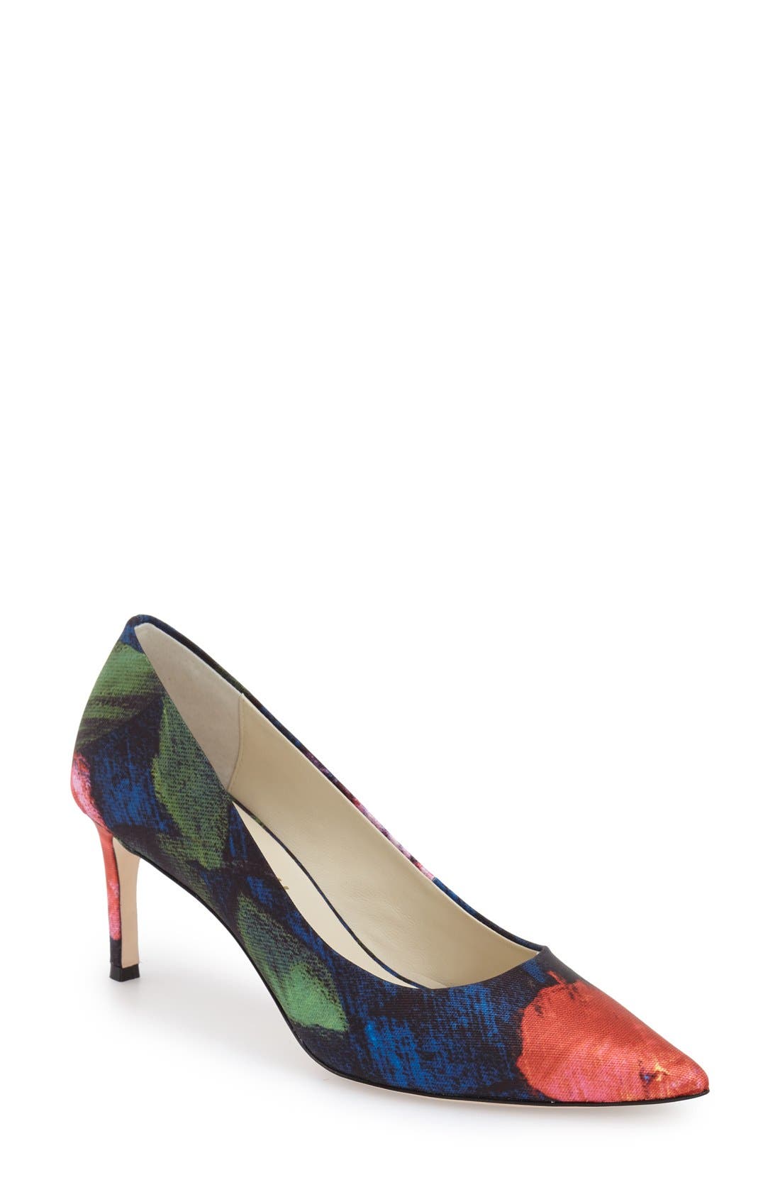 'Annie' Pointy Toe Pump, Main, color, ROSE