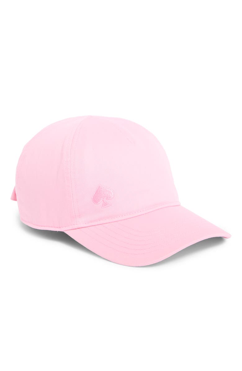 Kate Spade New York bow baseball cap, Main, color, Pink