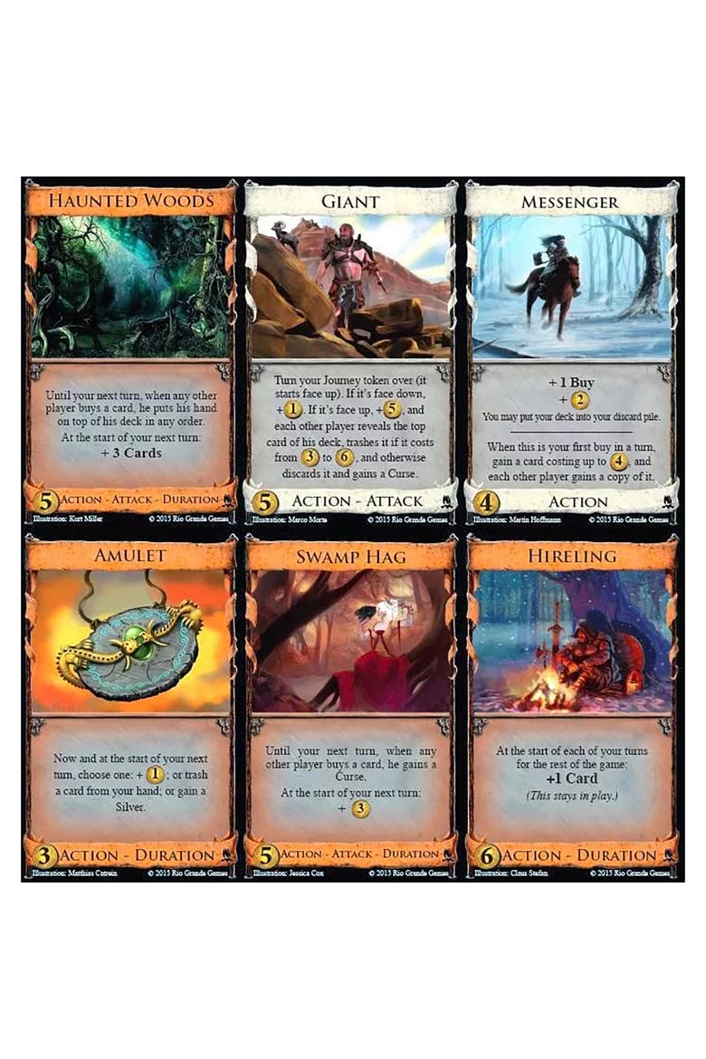Dominion Adventures Board Game, Alternate, color, Multicolored