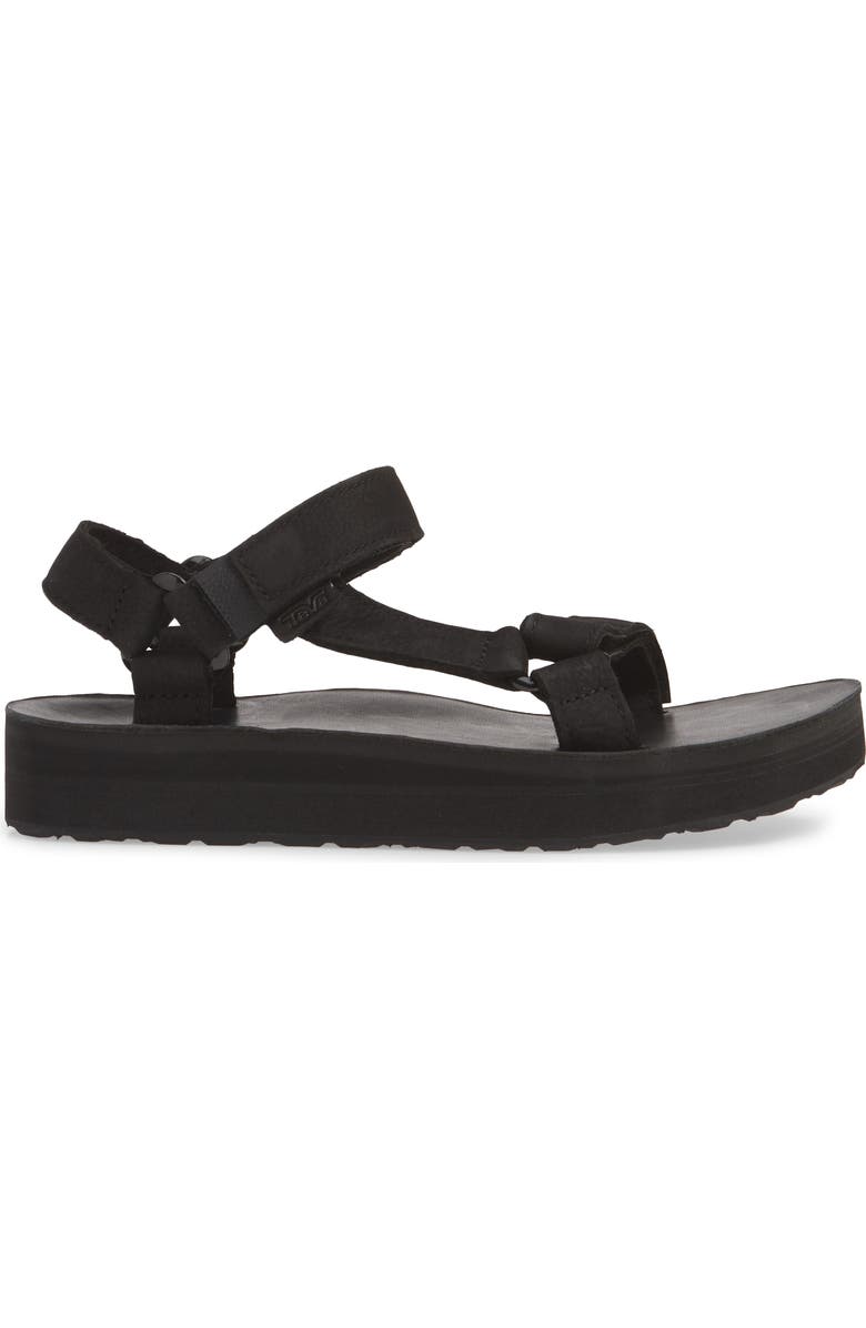 Teva Midform Universal Leather Sandal, Alternate, color,