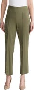 Jones New York Pintuck Pull-On Straight Leg Ankle Pants