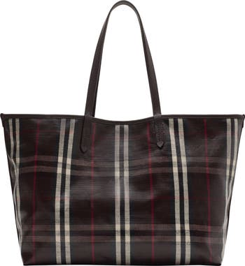 【関税&送料込】Burberry Highlands Tote Bag Medium Medium Highlands Tote in Sand - Women, Cotton, Linen