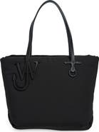 JW ANDERSON｜ (Small Puffy Anchor Tote Bag (HB0653-FA038 JW Anderson Women's Small Puffy Anchor Tote in Black JW Anderson