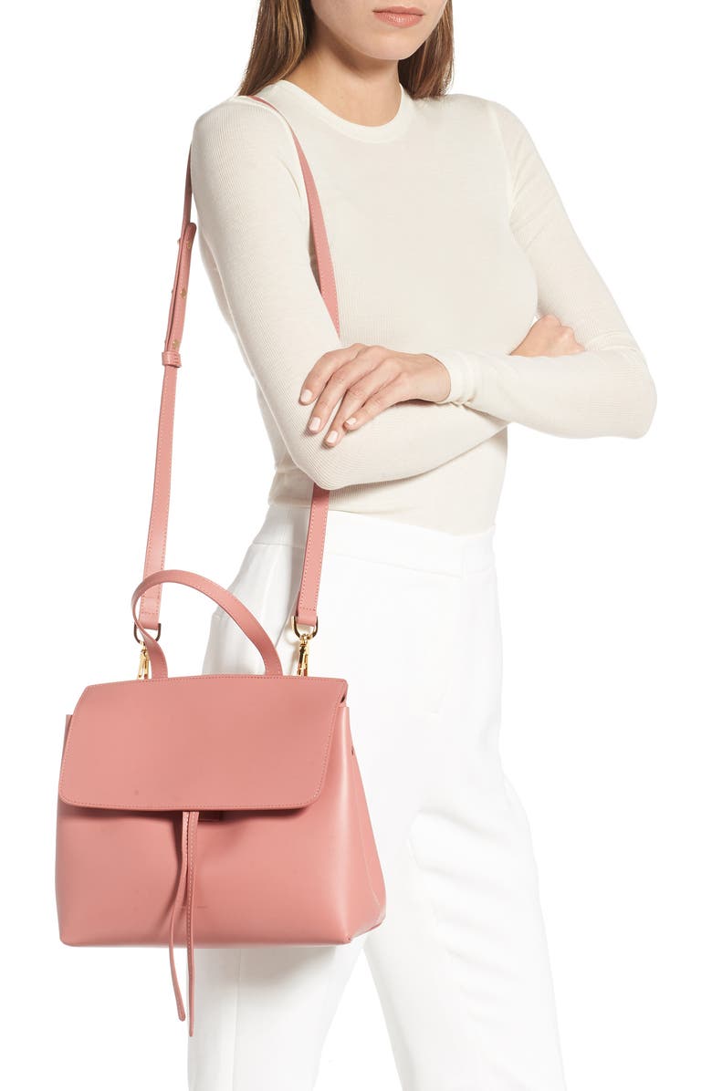 Mansur Gavriel Mini Lady Leather Bag, Alternate, color,
