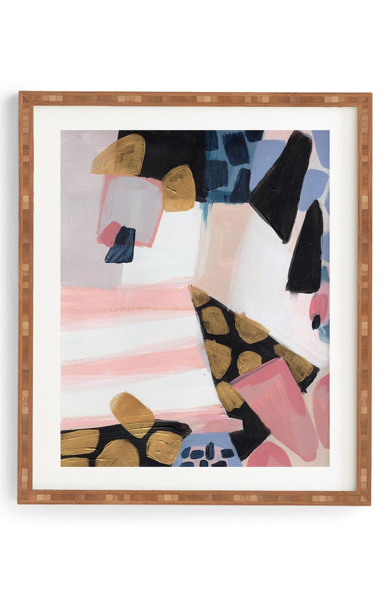 Deny Designs Is It That Easy Framed Wall Art, Main, color, 