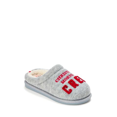 Kids Christmas Morning Crew Slippers