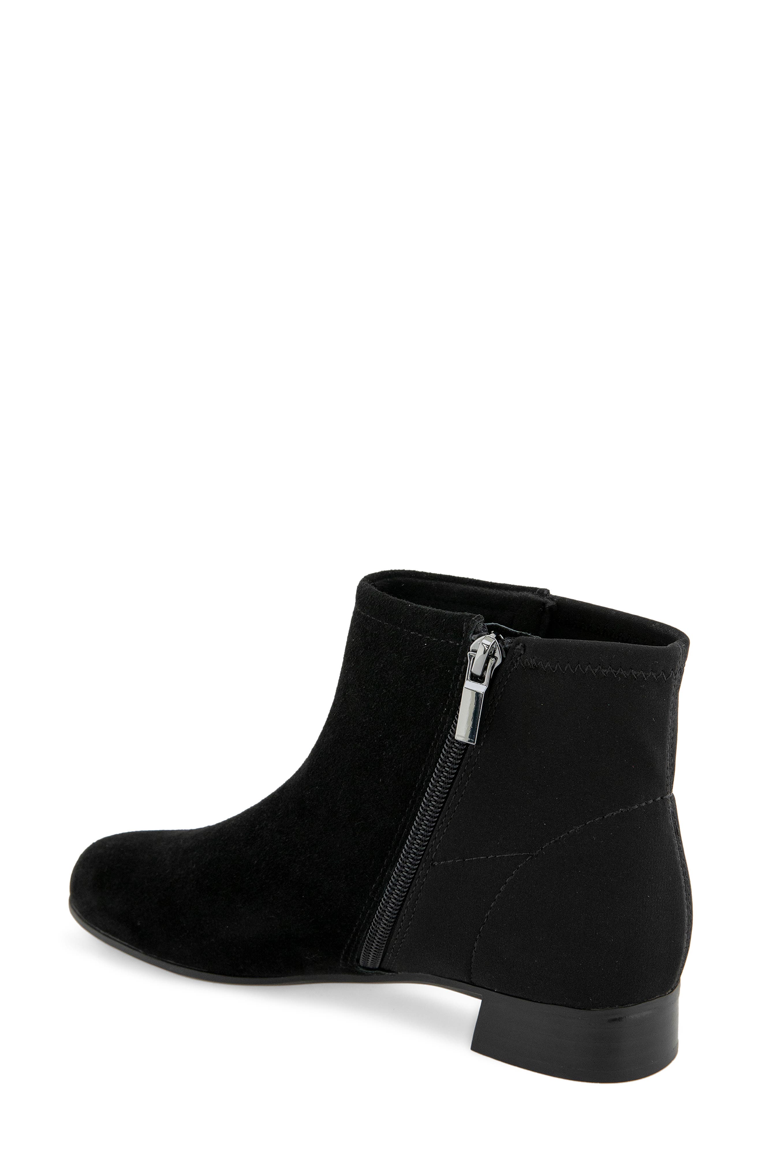 Flora Bootie, Alternate, color, BLACK COMBO