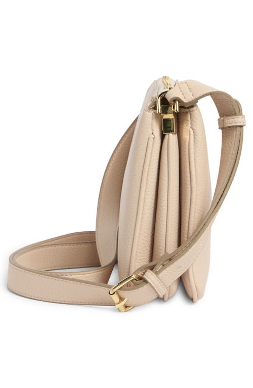 Nanette Lepore Triple Section Crossbody Bag In Pink