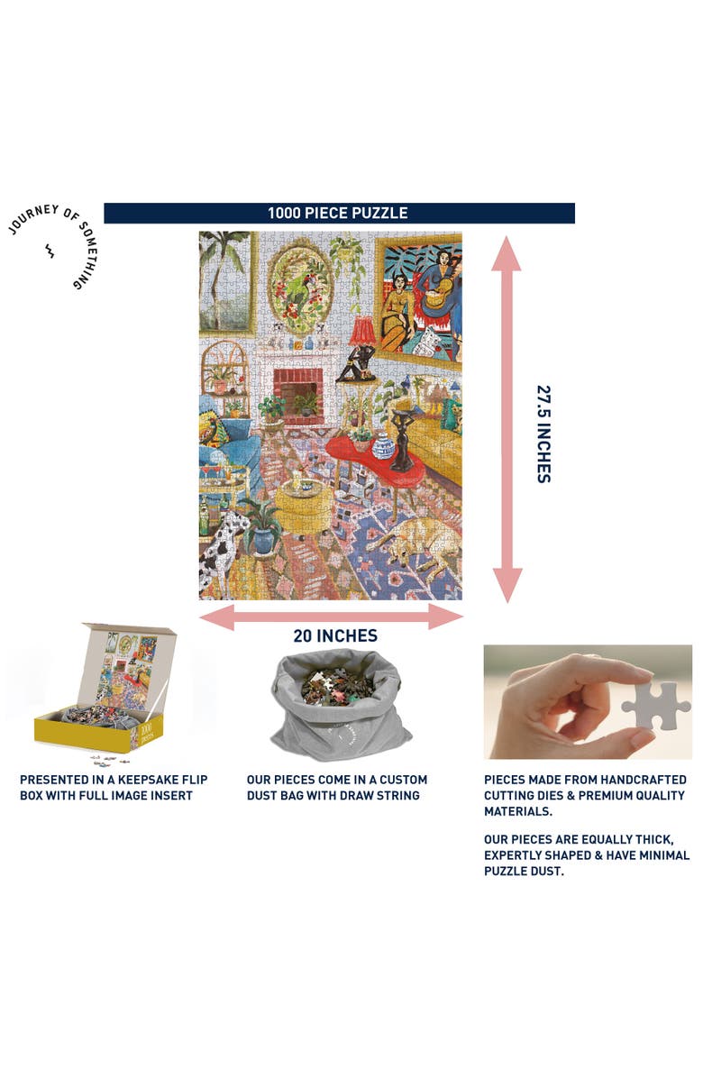 Journey of Something The Good Room, 1000 Piece Puzzle, Adult Jigsaw, 20 x 27.5 Inches, Alternate, color, Multicolored
