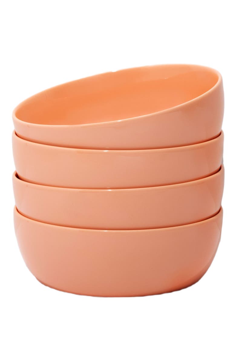 Fors Studio Large Bowl - Set of 4, Main, color, Coral
