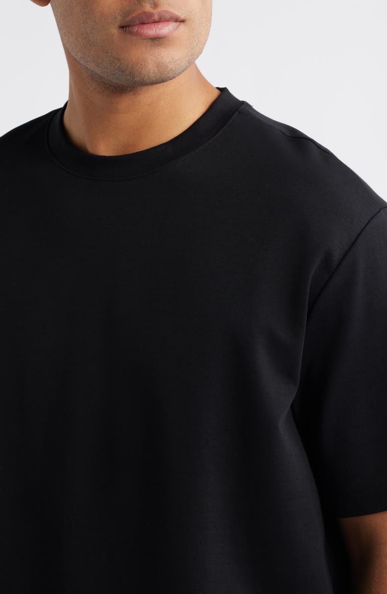 Mavi Jeans Stretch Cotton T-Shirt, Alternate, color, Black