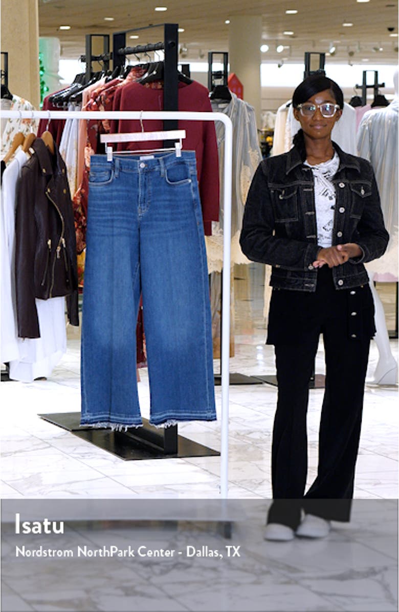 Pixie Le Slim Palazzo Wide Leg Jeans, sales video thumbnail