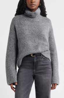Treasure & Bond Fuzzy Turtleneck Sweater