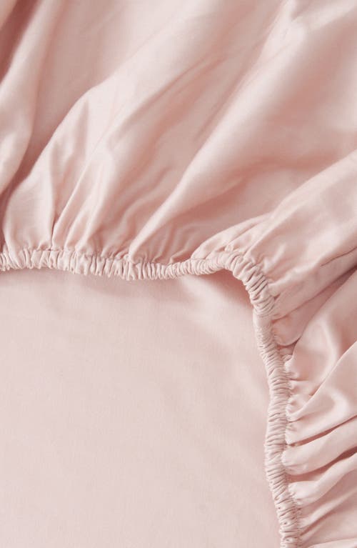Verlee Cotton Sateen Sheet Set In Dusty Rose