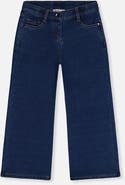 Deux par Deux Lurex Topstitch Wide Leg Jeggings