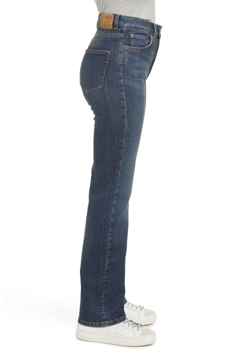 Eiffel High Waist Bootcut Jeans, Alternate, color, DARK VINTAGE