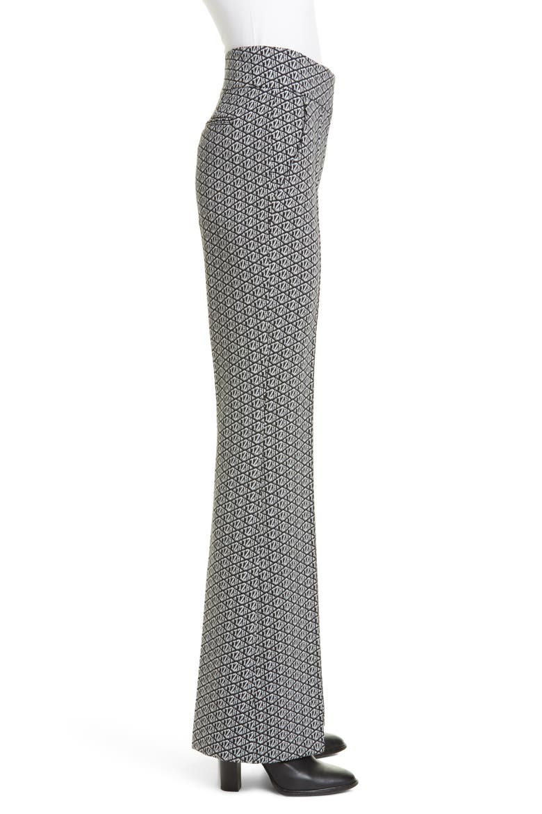 Tommy x Zendaya Monogram Flare Trousers (Nordstrom Exclusive), Alternate, color, TZH MONOGRAM
