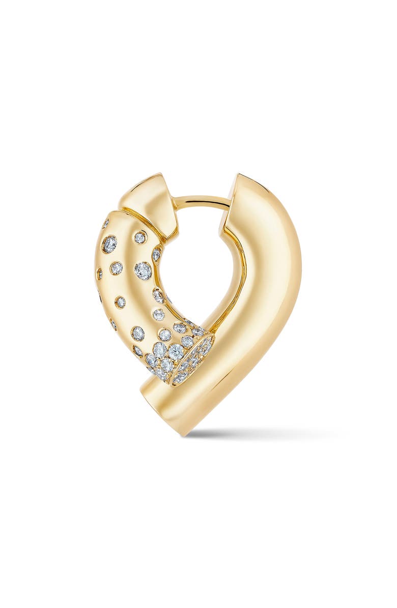 TABAYER Oera Pavé Diamond Earrings, Alternate, color, Yellow Gold