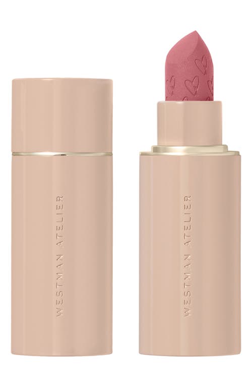 Westman Atelier Lip Suede Hydrating Matte Lipstick With Hyaluronic Acid Petal 0.134 oz In Petal