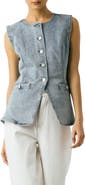 BLANKNYC Classic Denim Vest