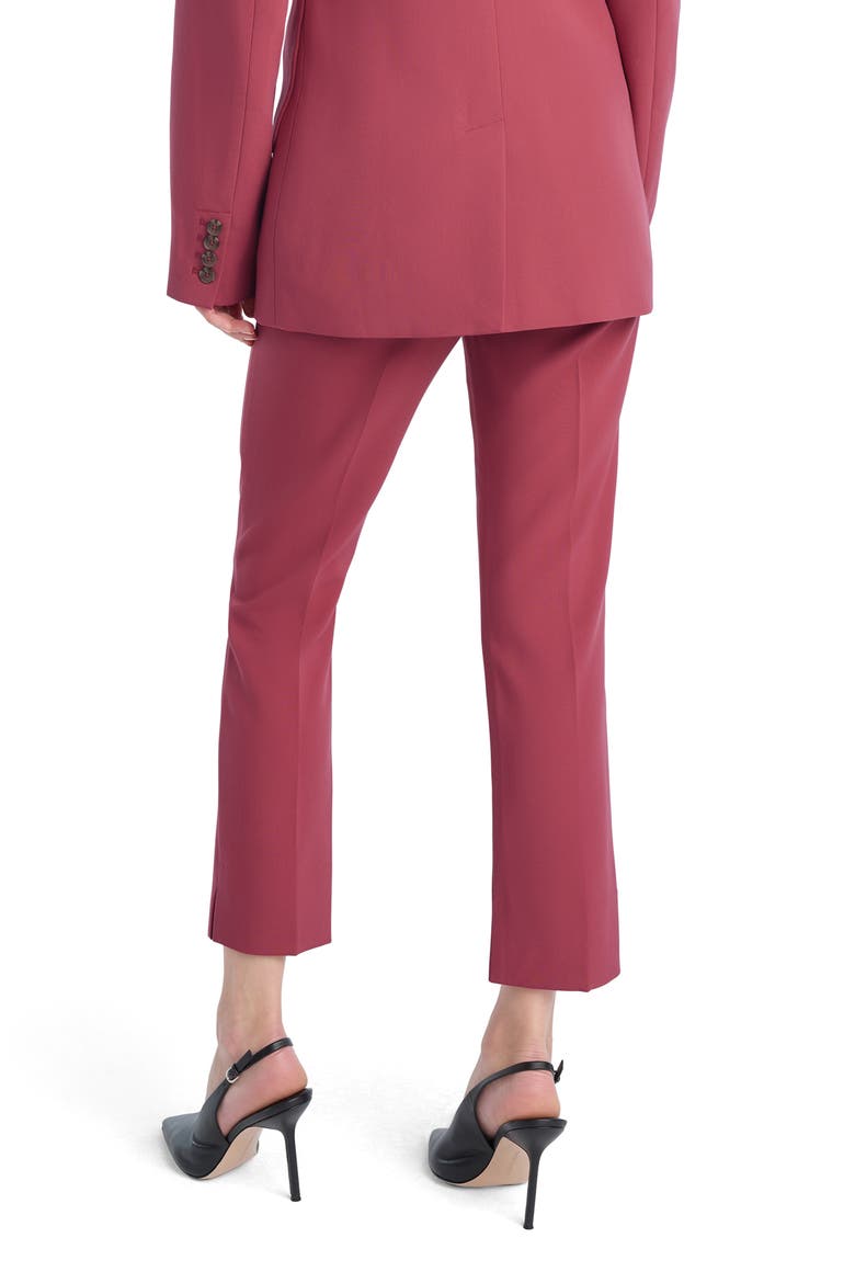 The Favorite High Waist Ankle Cigarette Pants, Alternate, color, EARTH RED