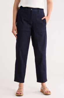 Eileen Fisher Ankle Lantern Leg Jeans
