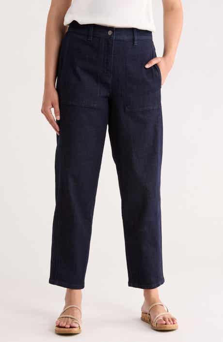 Eileen Fisher Ankle Lantern Leg Jeans