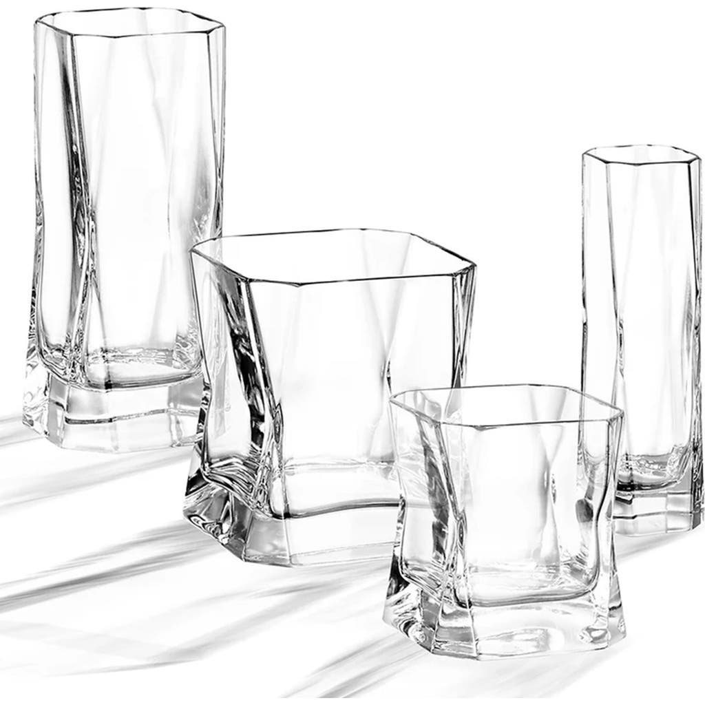 Arnolfo Di Cambio Highball Glass Cibi Set Of 2 In Transparent