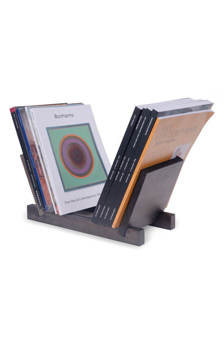 Bey-Berk Vinyl Record Holder, Alternate, color, Grey