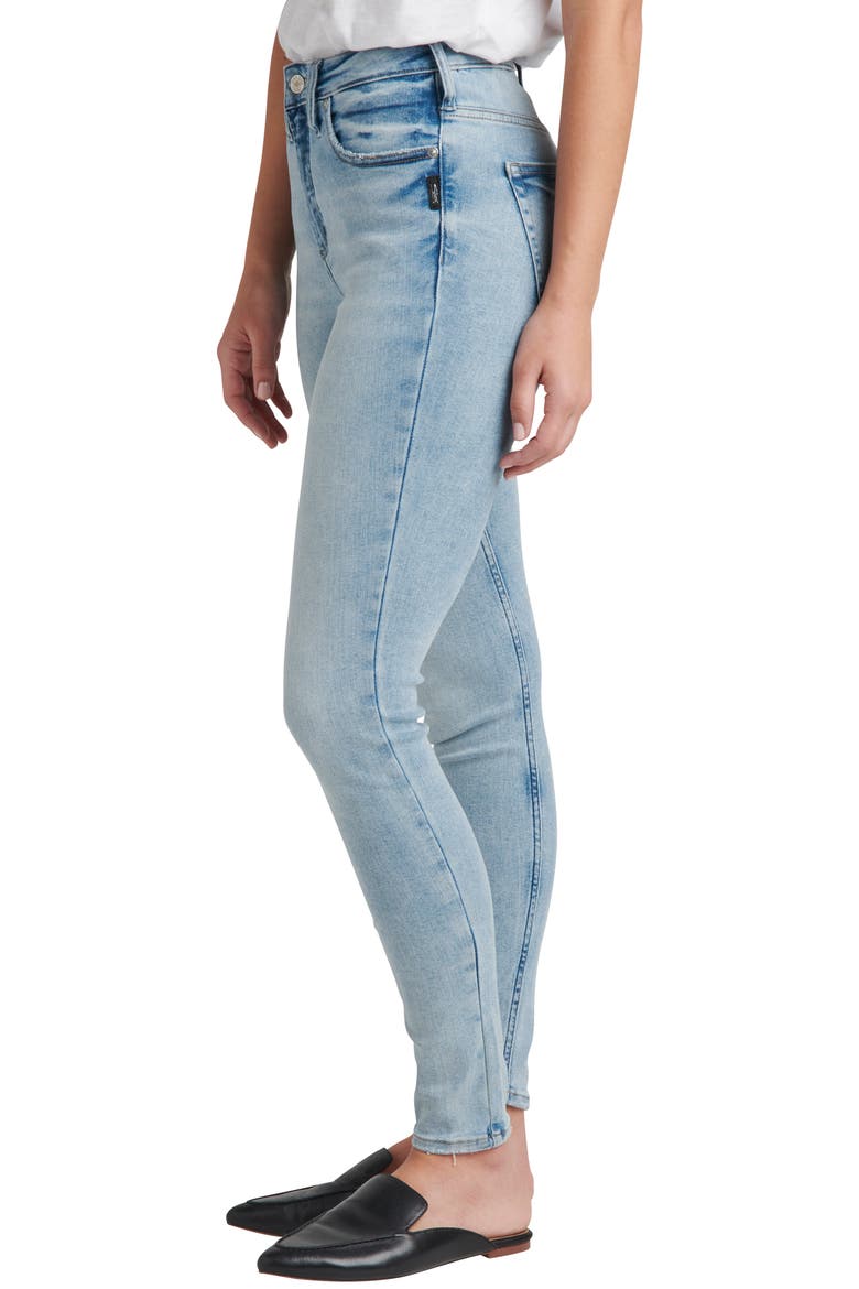 Infinite Fit High Rise Skinny Jeans, Alternate, color, INDIGO