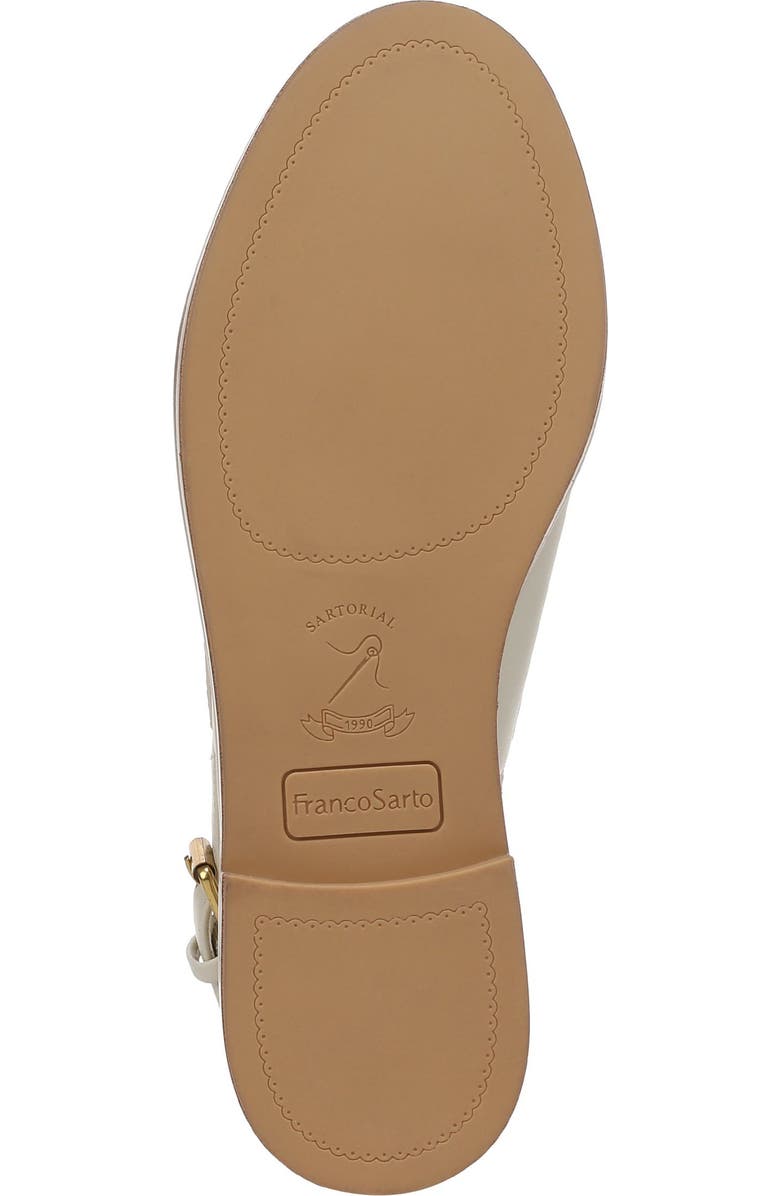 Franco Sarto Sully Slingback Loafer, Alternate, color, Marshmallow