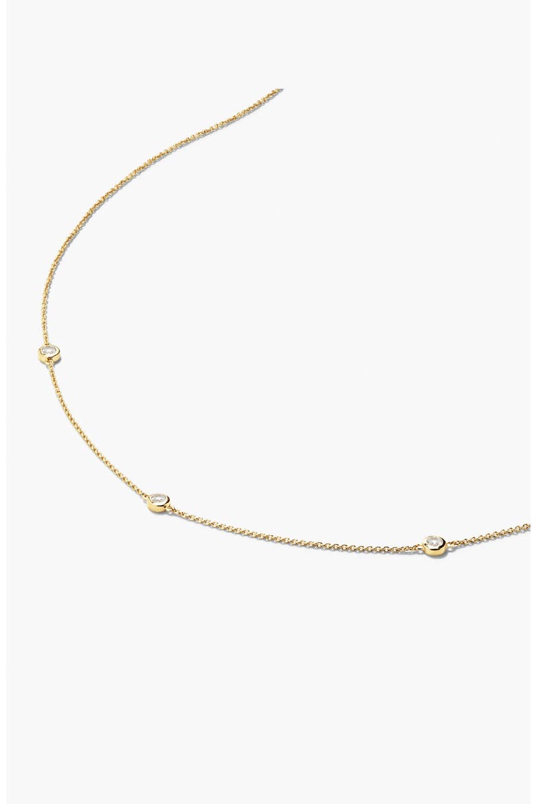 Satellite Necklace, Alternate, color, Gold