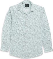 Rodd & Gunn Woodstock Downs Leaf Print Cotton Button-Up Shirt