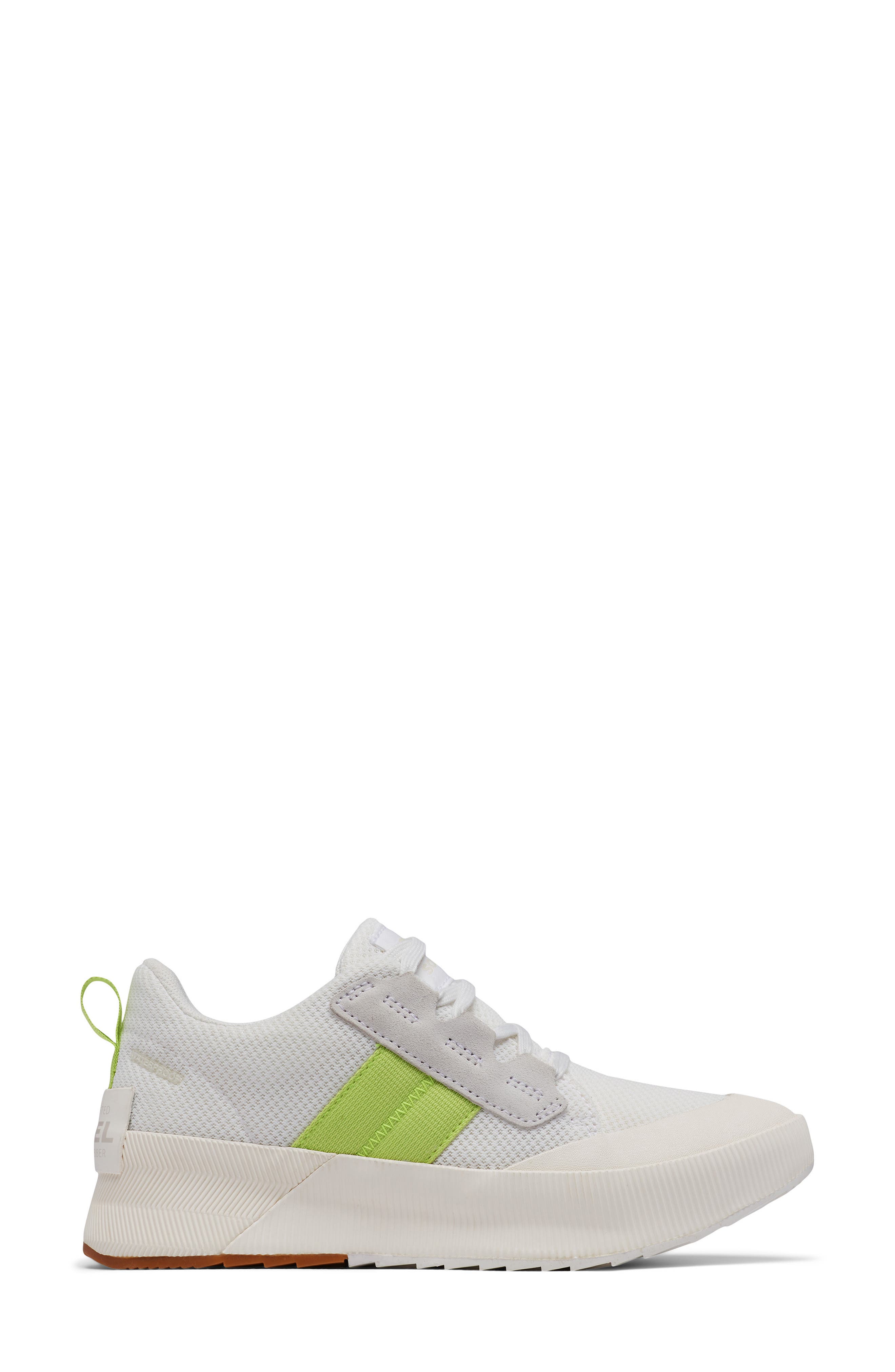 SOREL Out N About Waterproof Low Top Sneaker, Alternate, color, Sea Salt/ Tippet