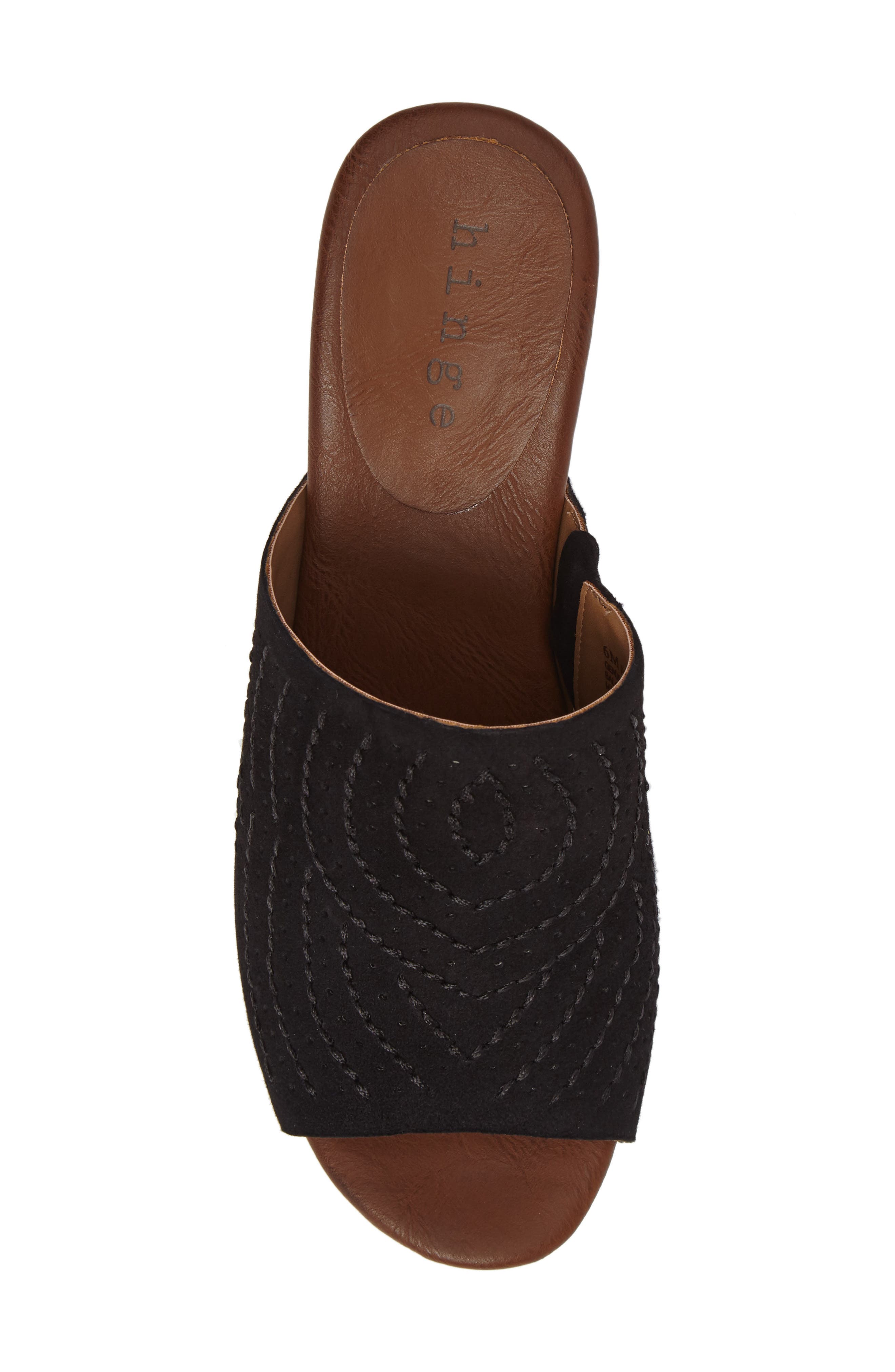 Hinge Agitha Platform Wedge Sandal, Alternate, color, 