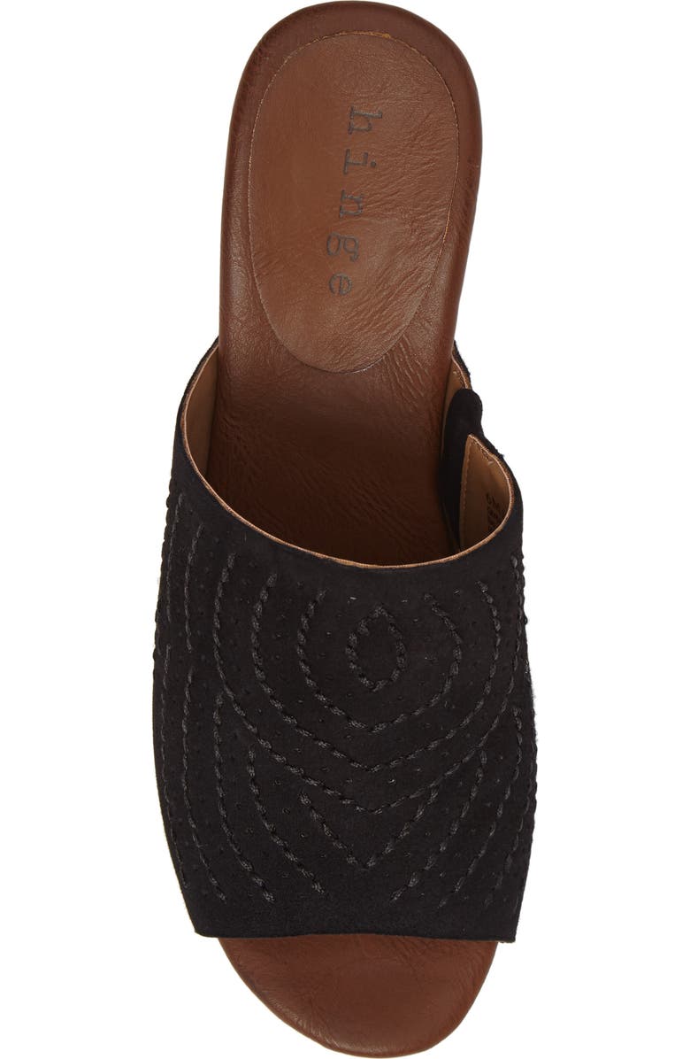 Hinge Agitha Platform Wedge Sandal, Alternate, color,