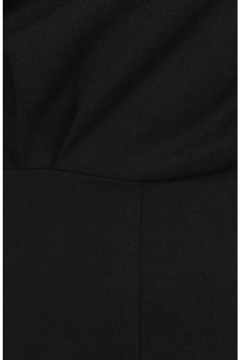 Erina Off the Shoulder Jumpsuit, Alternate, color, BLACK